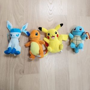 Pokémon set of 5 plush